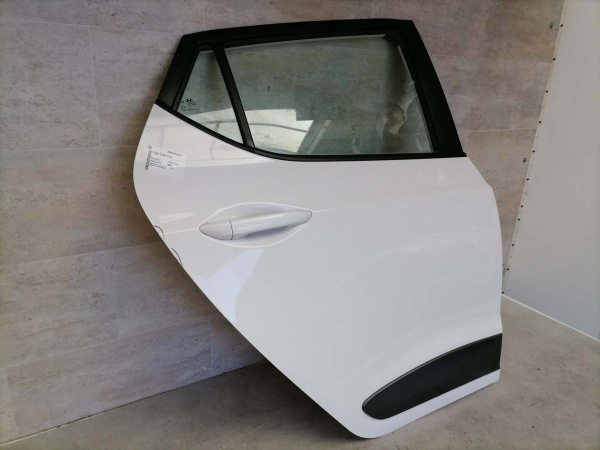 Hyundai I10 IA original T&uuml;r hinten rechts Polarweiss BMS Bj.2016